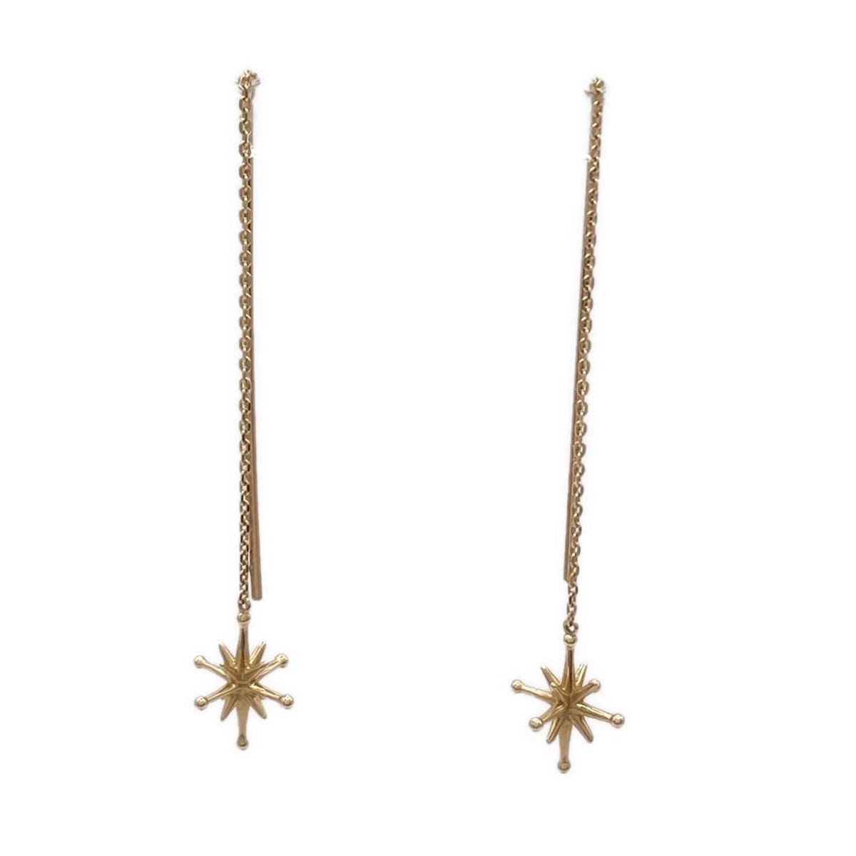 STAR JEWELRY スタージュエリー ピアス - K10YG