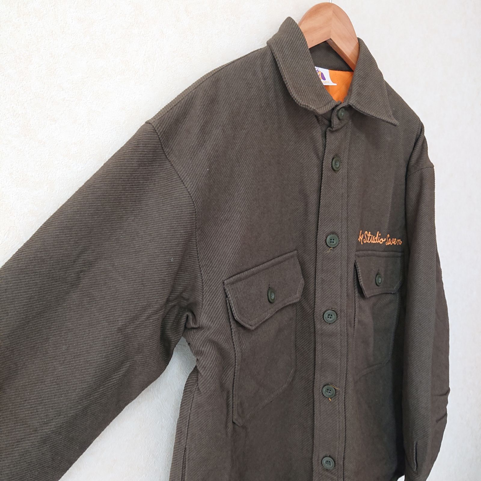 WAREHOUSEコラボ ウール C.P.O. ジャケット 春 秋 コート A05_224512_00_8_20241024171030.jpg