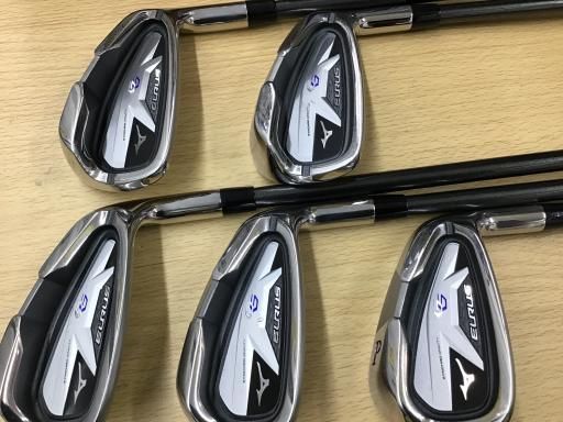 ミズノ EURUS G6 7S アイアンセット IR EXSAR EURUS G6 フレックスSR メンズ 男性用 右利き 右用 Cランク ゴルフクラブ