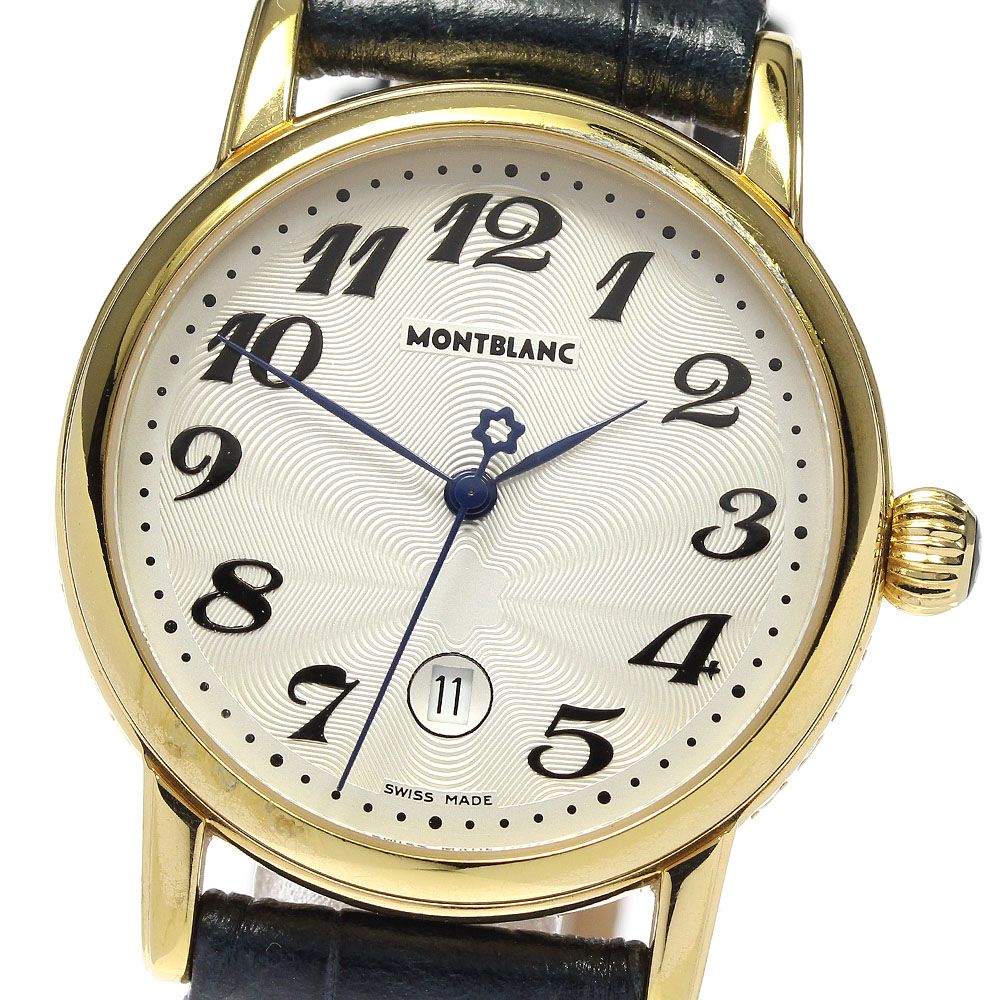 モンブラン MONTBLANC 7005 マイスターシュテック デイト クォーツ ボーイズ_806333