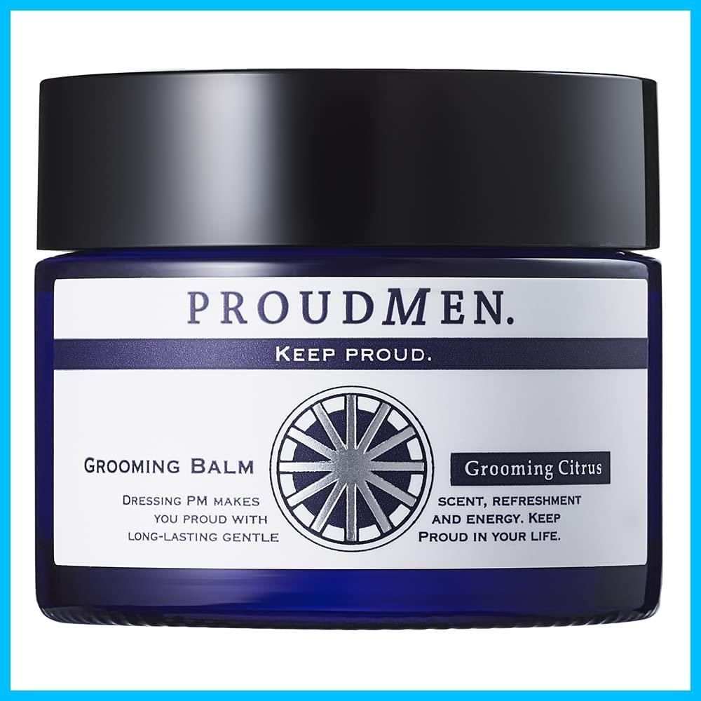 新着商品 グルーミング シトラスの香り 香水 フレグランスクリーム 40g グルーミングバーム メンズ 練り香水 プラウドメン