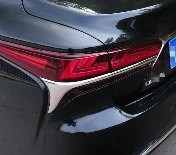 レクサス LS 50系 LS500 LS500h ２色選択 リア ライトカバー テールランプ ガーニッシュ サイド4個セット 2017年ー FFCRYSTALESIA_COM