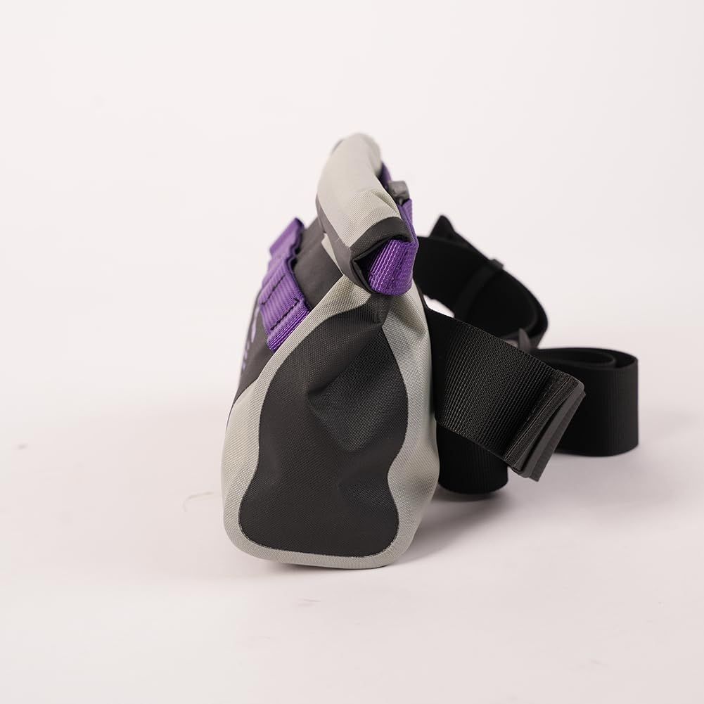 Watertrace 防水ウエストバッグ 1.5L容量 ロールトップ式 ブラック ピンク ライトグレー パープル アウトドア用 NEXPOTALLINN_EU