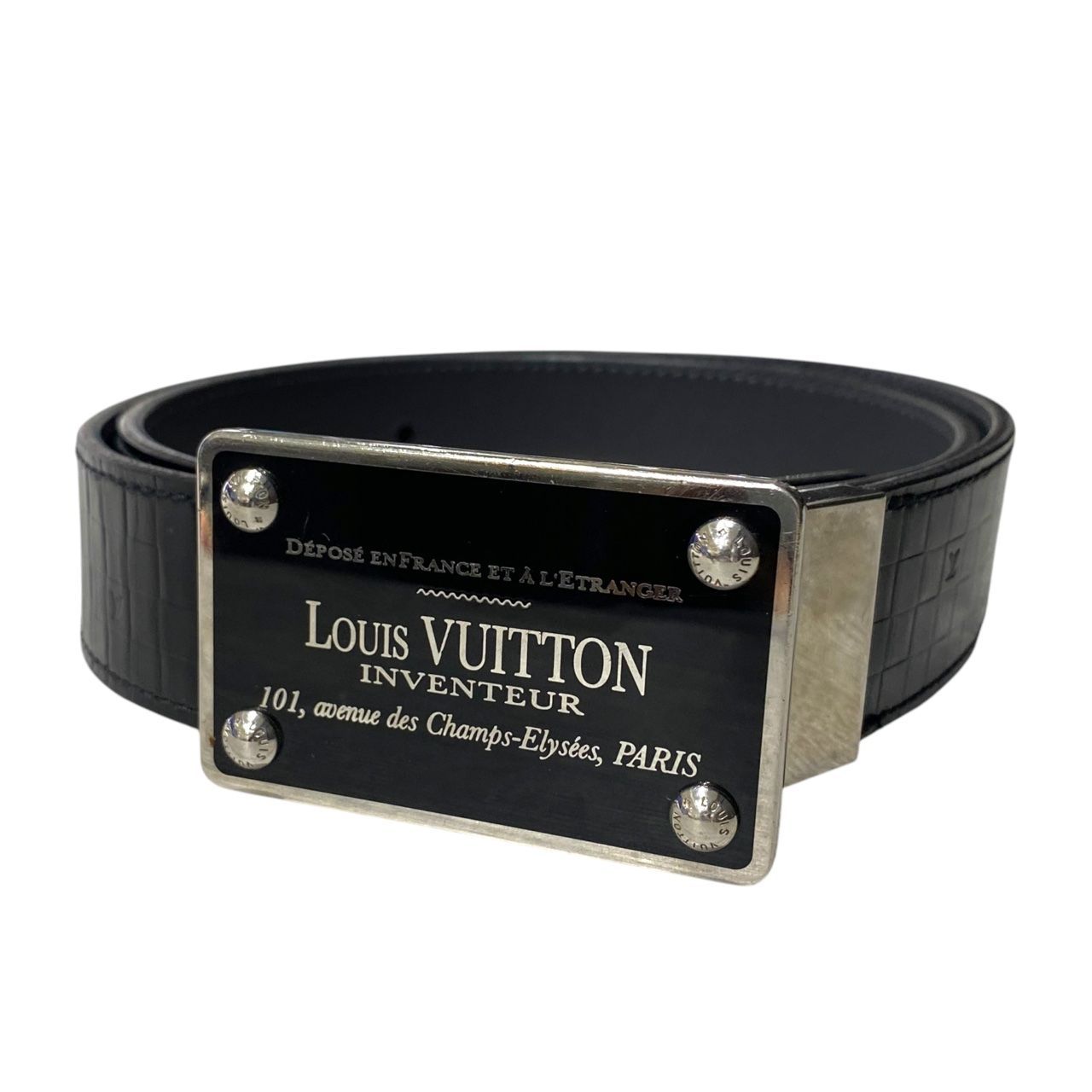 ☆EM0334 LOUIS VUITTON ルイヴィトン M6820 ベルト サンチュール
