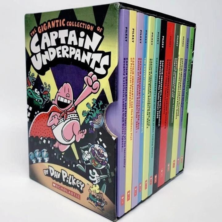 Captain Underpants 12冊 音源付き　英語　洋書
