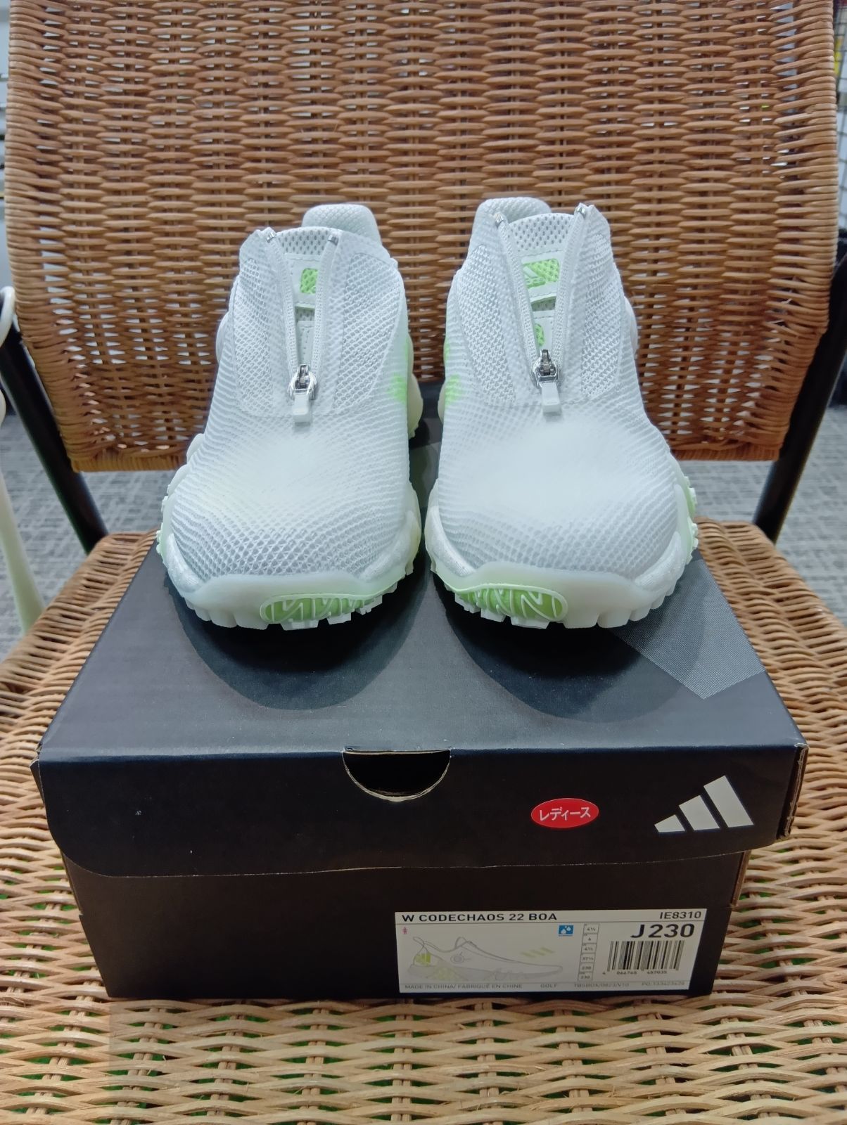 LdSh アディダス ゴルフシューズ スパイクレス レディース 23.0cmウィメンズ コードカオス 22 ボア IE8310 LVD71 adidas 浦安店