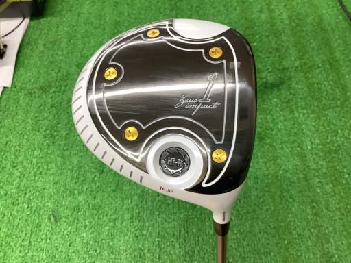 人気定番，セール 【中古】 キャスコ ZEUS IMPACT 10.5° ドライバー DR Zeusimpact (フレックスR) メンズ 男性用 右利き 右用 Cランク ゴルフクラブ ドライバー