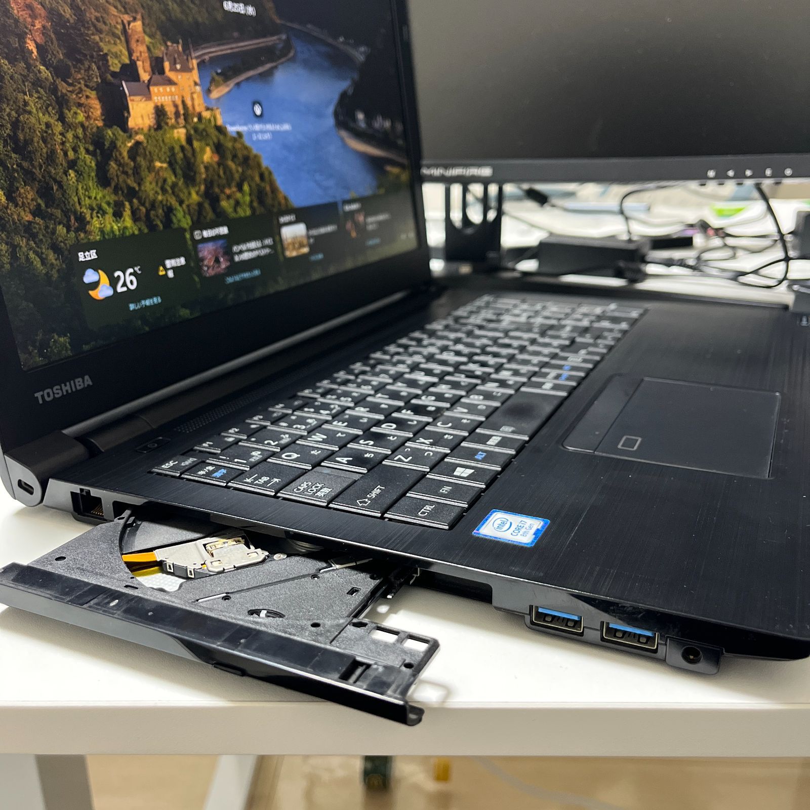 Core-i7 dynabook 】Windows11搭載ノートPC/SSD256/Win11/15.6 DVD