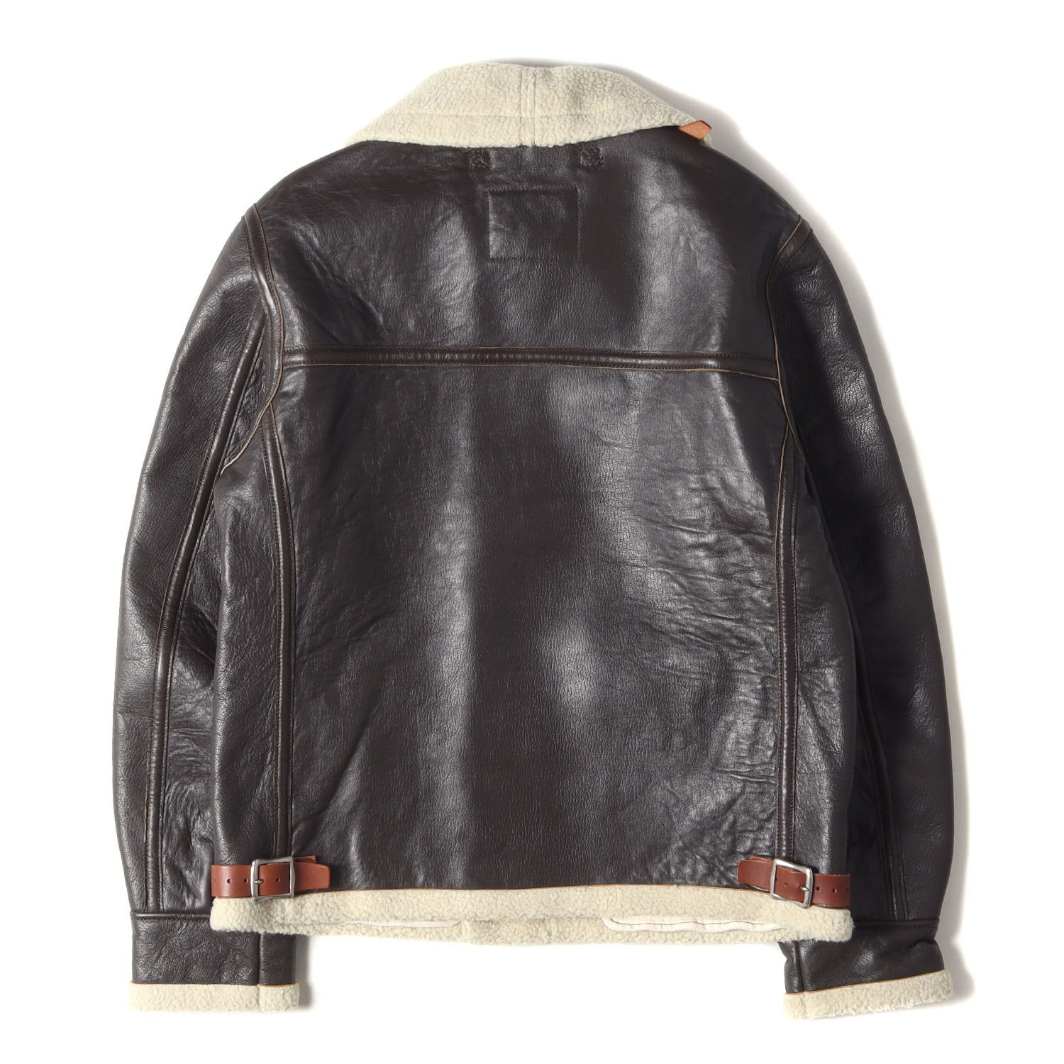 激レア ヒステリックグラマー ボンディングボアジャケット D-1 L ブラウン HYSTERIC GLAMOUR ヒステリックグラマー ジャケット サイズ:M ムートン