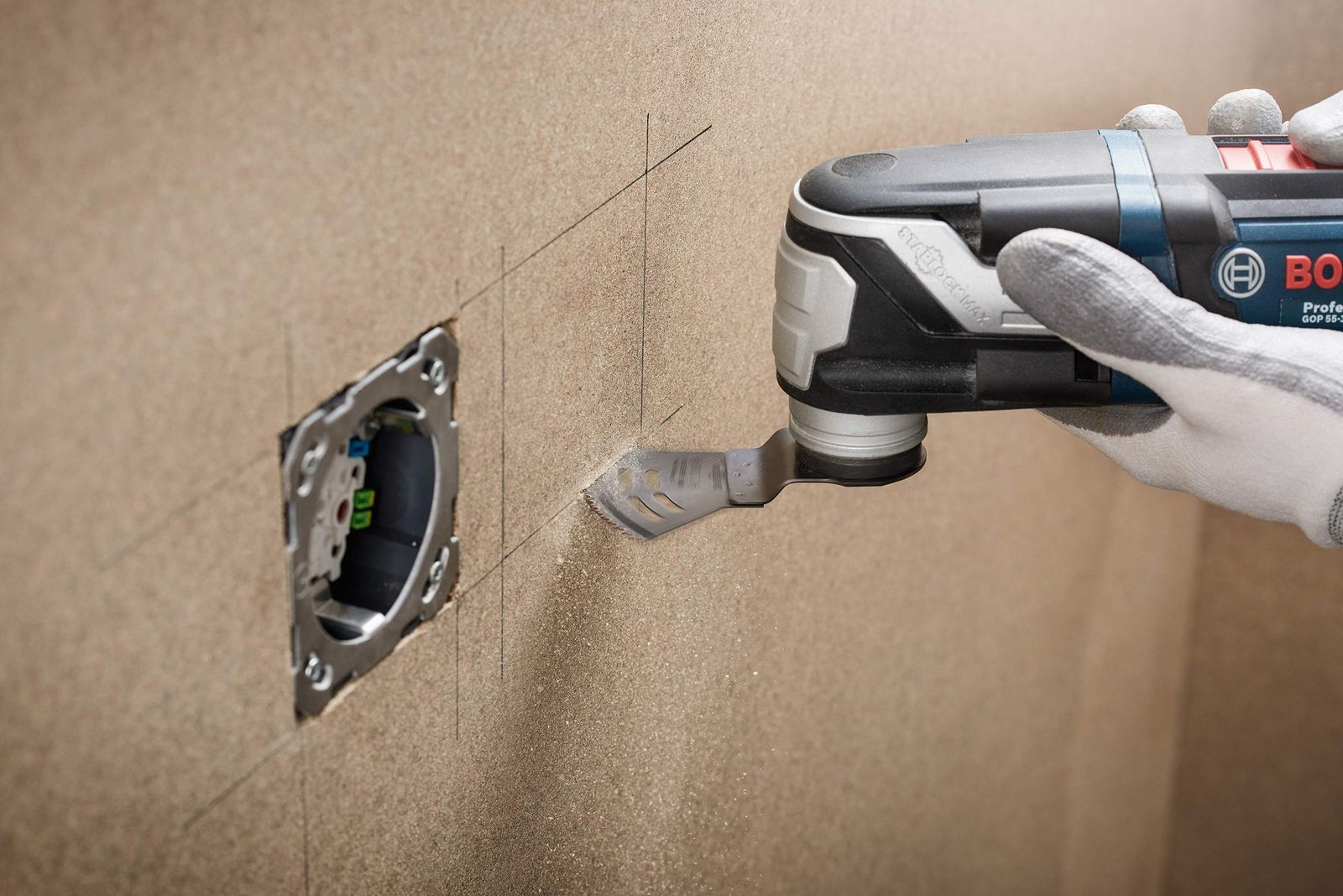 ボッシュ BOSCH カットソー マルチツール用売れ筋セット 壁穴専科 スターロック 2608664622