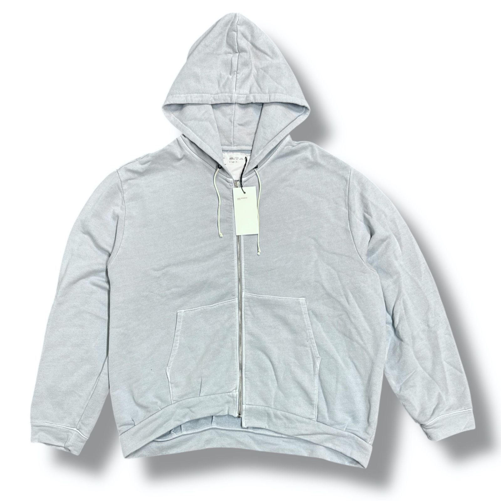 新品 CAMIEL FORTGENS ジップ スウェット パーカー 参考上代28600円 未使用品 CAMIEL FORTGENS ZIP HOODIE SWEAT