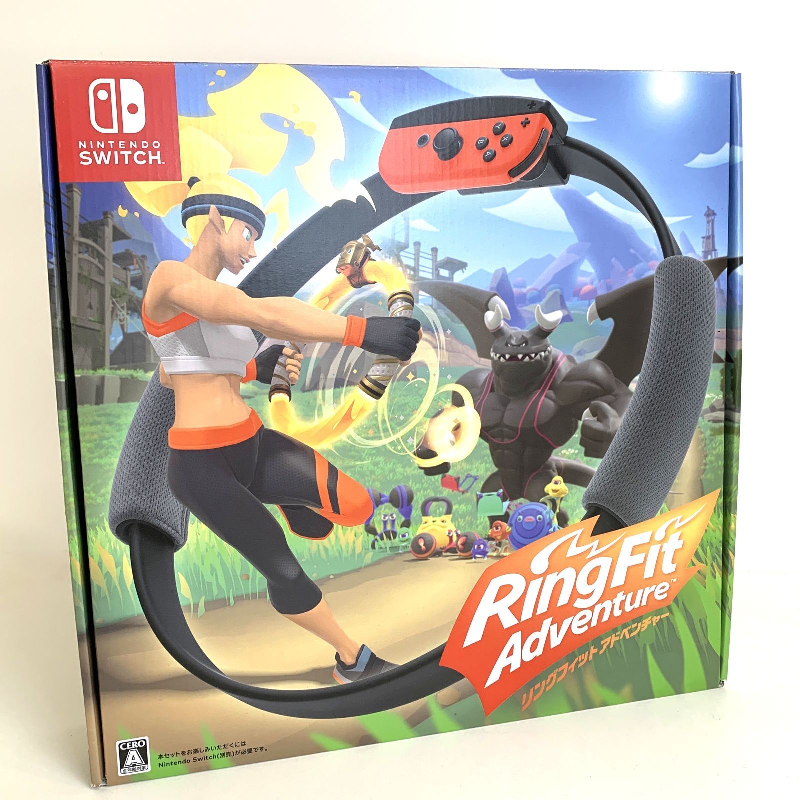 現状品】Nintendo Switch ソフト Ring Fit Adventure セット