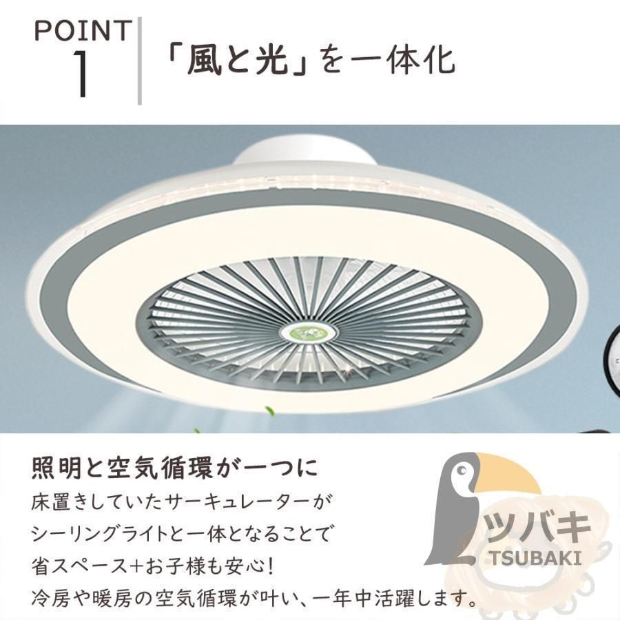 逆回転機能 シーリングファン