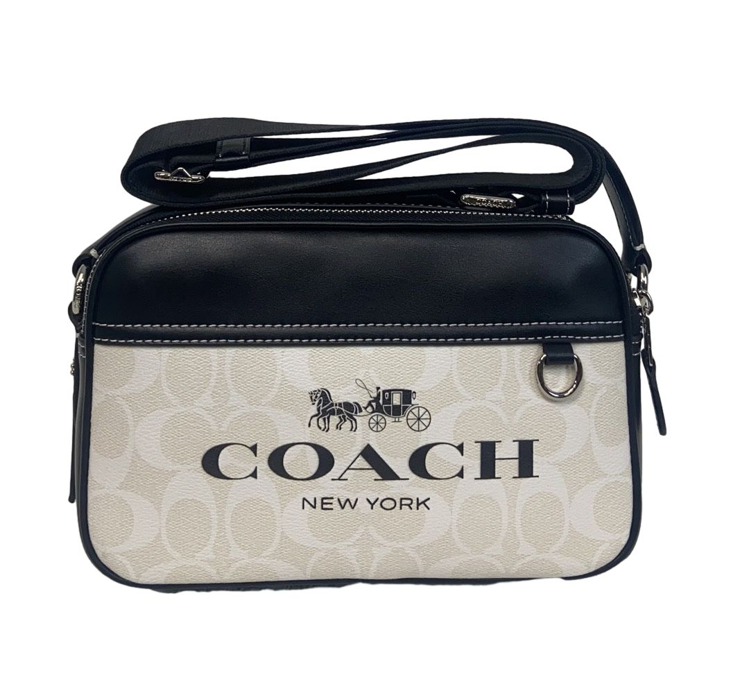 COACH コーチ ショルダーバッグ レディース レザー カメラバッグ
