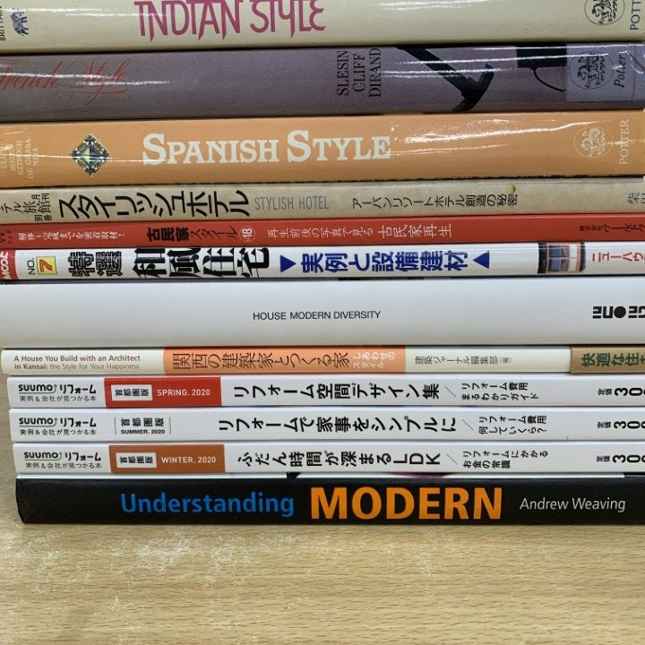 建築関係の本をまとめ売り □01)【同梱不可】【洋書含む】建築・インテリアなど/まとめ売り