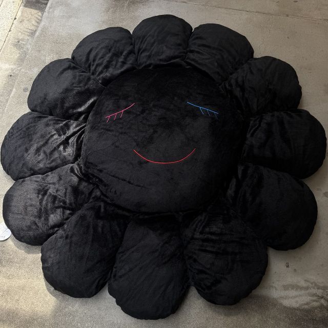 村上隆 Flower Cushion Blue Black カイカイキキ 2m 村上隆 Flower