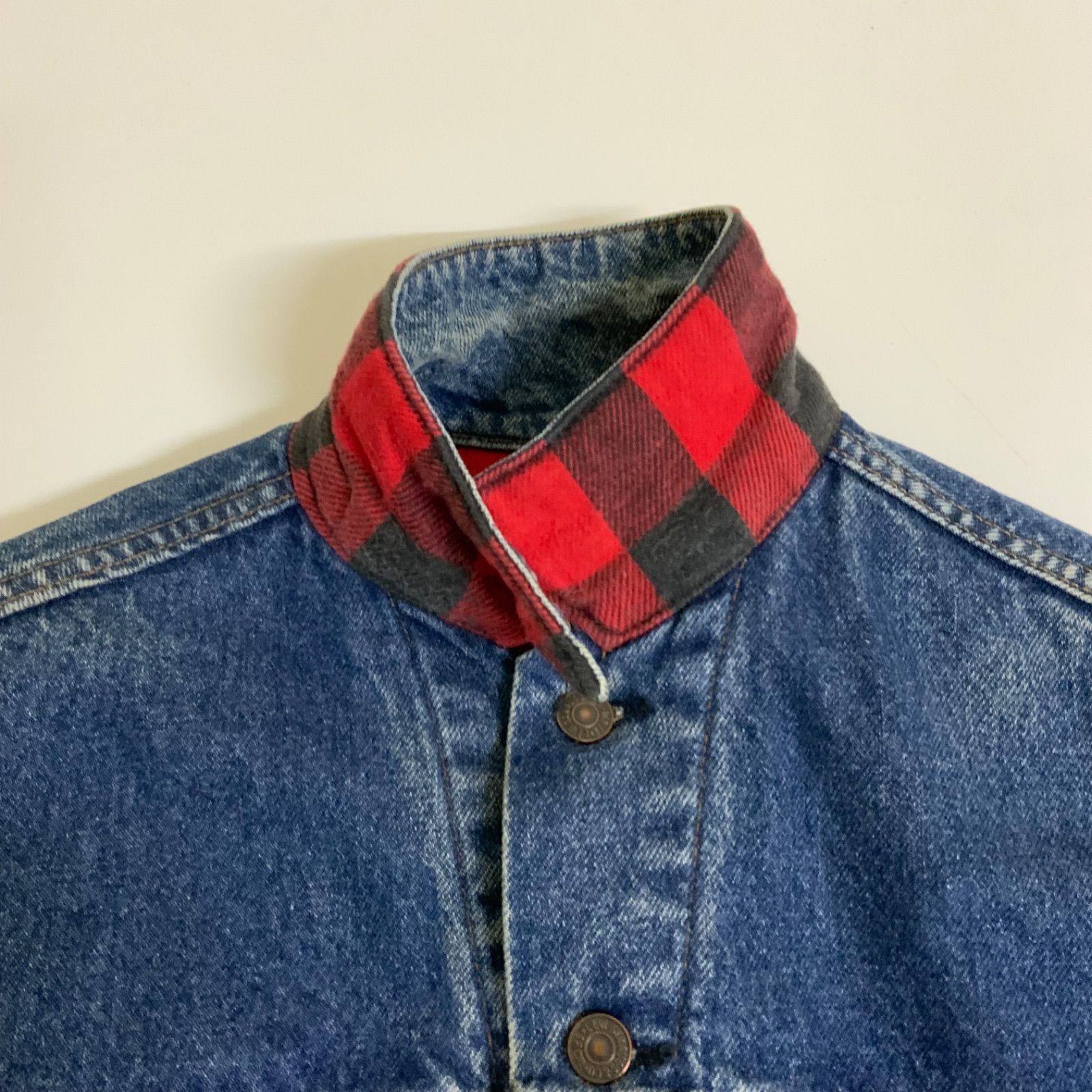 80s80年代アメリカ製USA 製リーバイス70411-0816デニムジャケット古着 