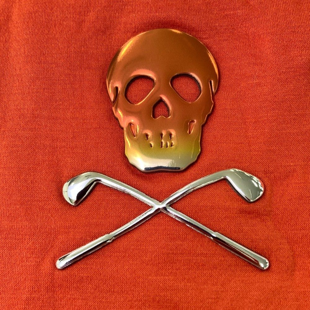 MARK & LONAハイネック長袖カットソー ホワイト×オレンジ メンズ MARK & LONAハイネック長袖カットソー ホワイト×オレンジ メンズ 楽天