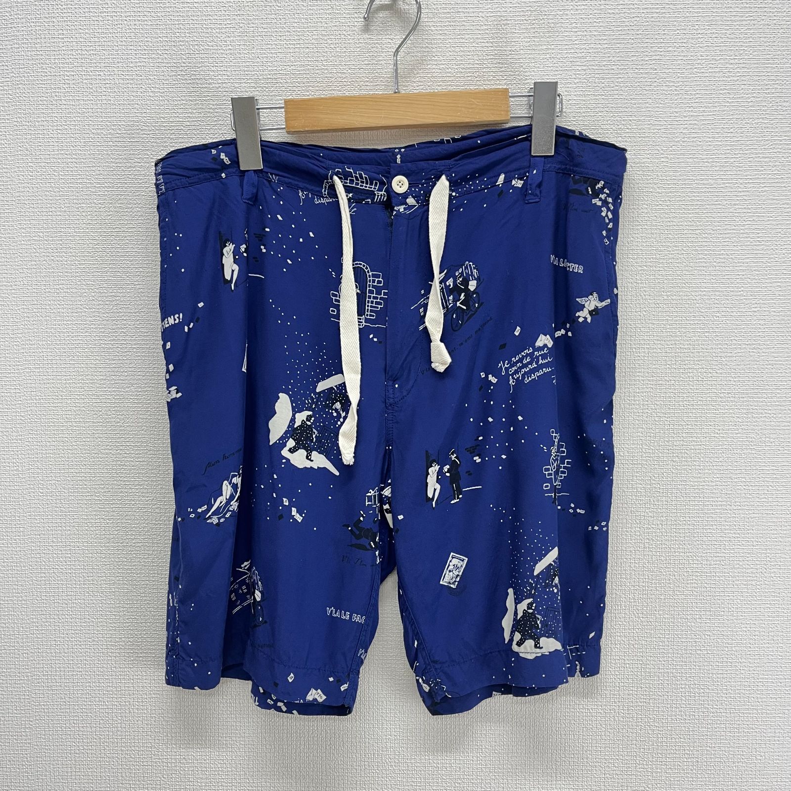 Porter Classic アロハショートパンツ　美品 Porter Classic アロハハーフパンツ ハワイアンショートパンツ M