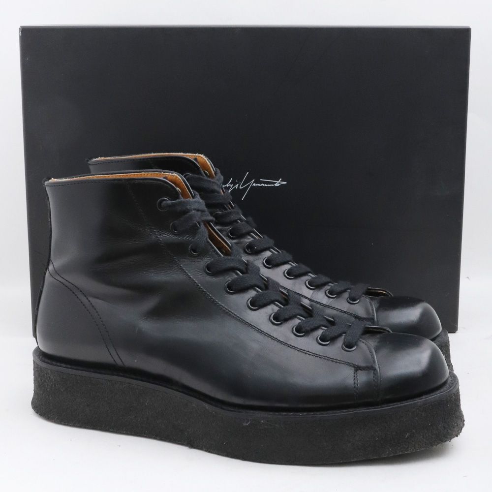 25cm相当 YOHJI YAMAMOTO デミブーツ - メルカリ 25cm相当 YOHJI YAMAMOTO デミブーツ - メルカリ
