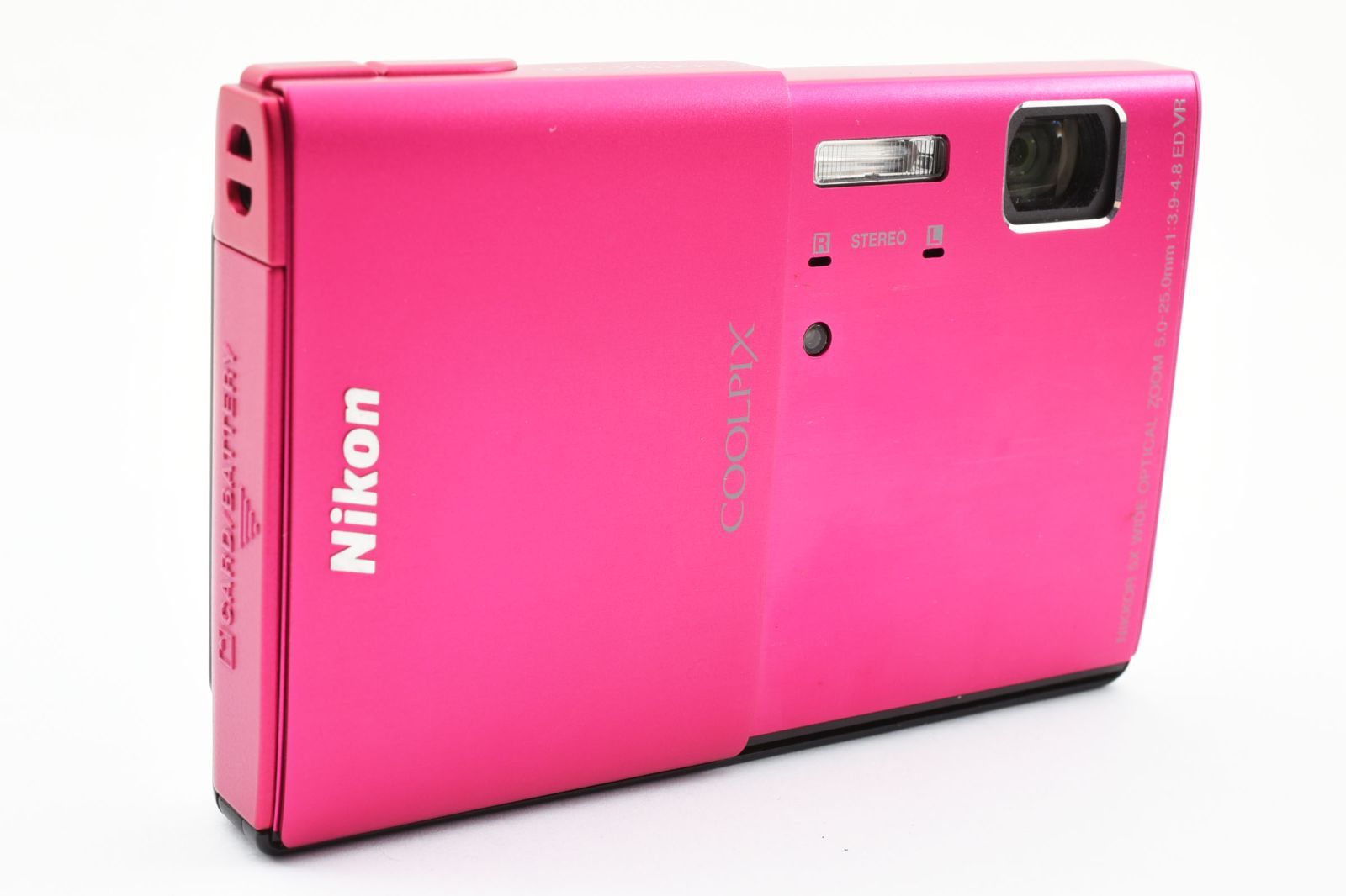 ニコン Nikon Coolpix S100(ピンク）コンパクトデジタルカメラ E1782