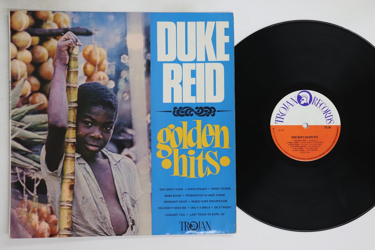 英LP Various Duke Reids Golden Hits TTL8 Trojan Records /00250 Various - Duke Reid's Golden Hits, LP, (Vinyl) MONO TTL8