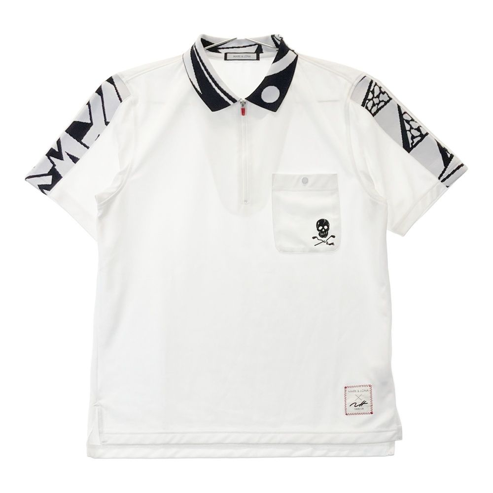 MARK&LONA マークアンドロナ 2024年 半袖ポロシャツ ホワイト系 48