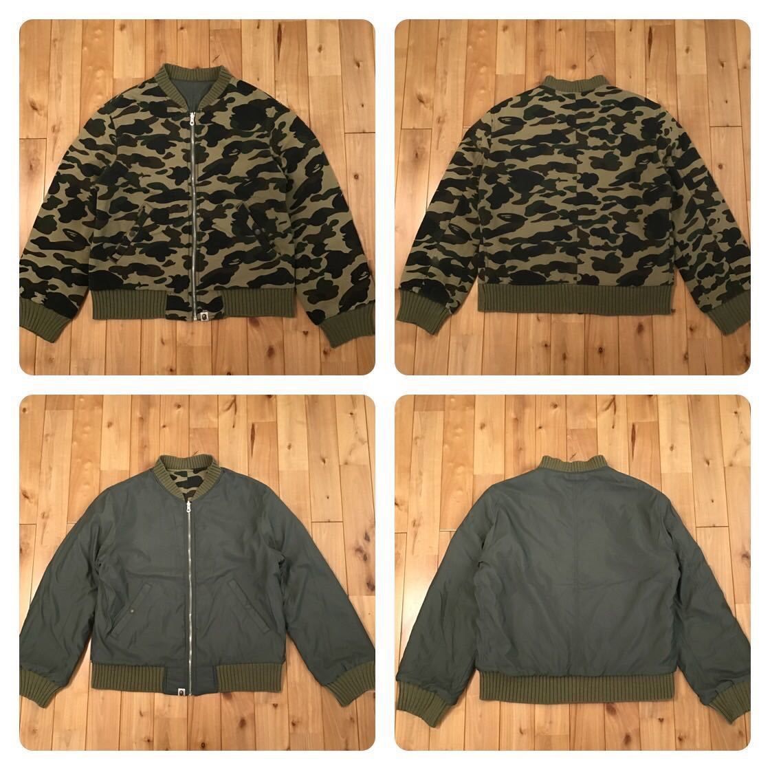 リバーシブル BAPE ジャケット ape エイプ 000000007795 - メルカリ