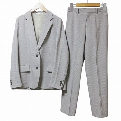 ユニクロ UNIQLO 美品 22AW スーツ セットアップ リラックス