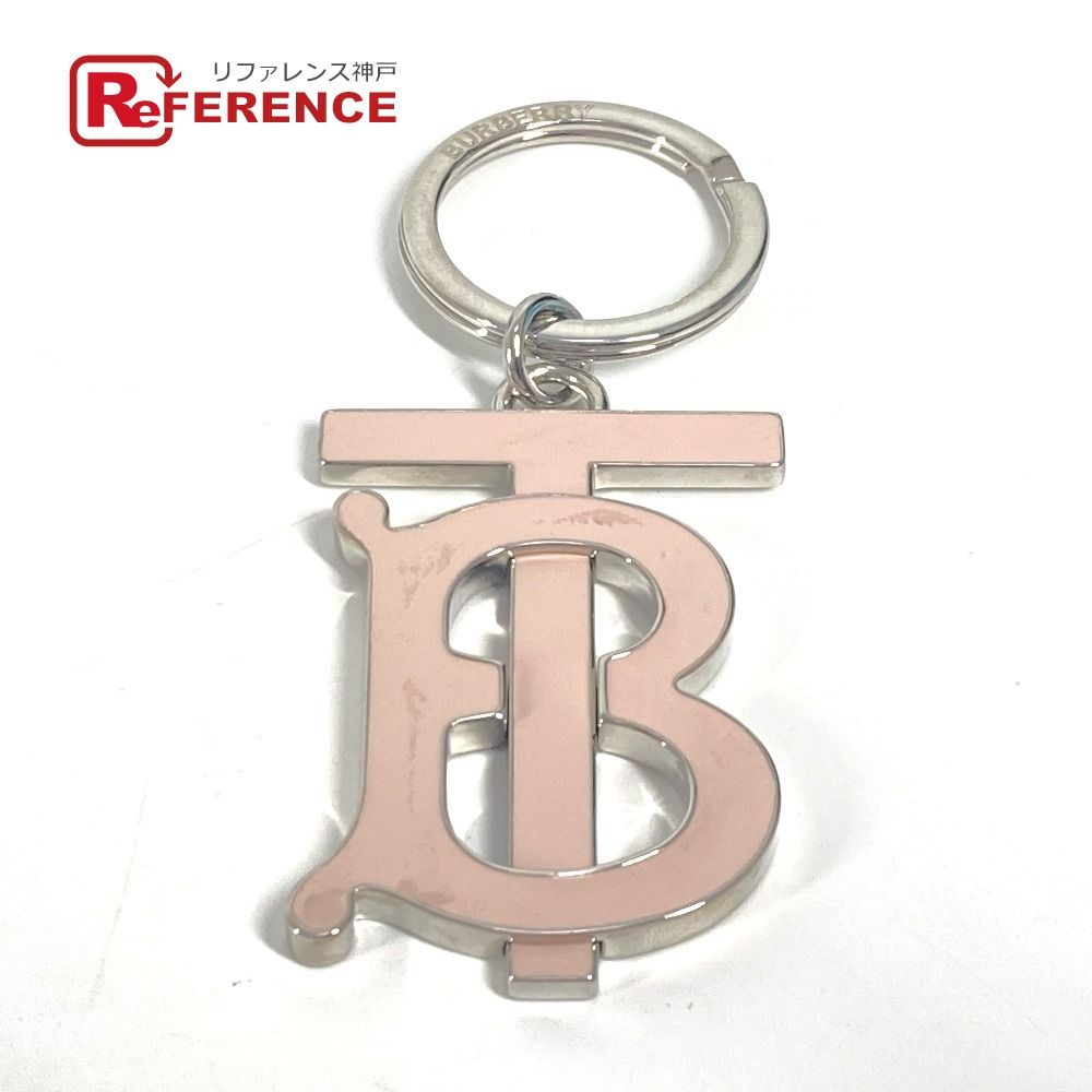 BURBERRY バーバリー キーホルダー TBロゴ メタル ピンク - メルカリ