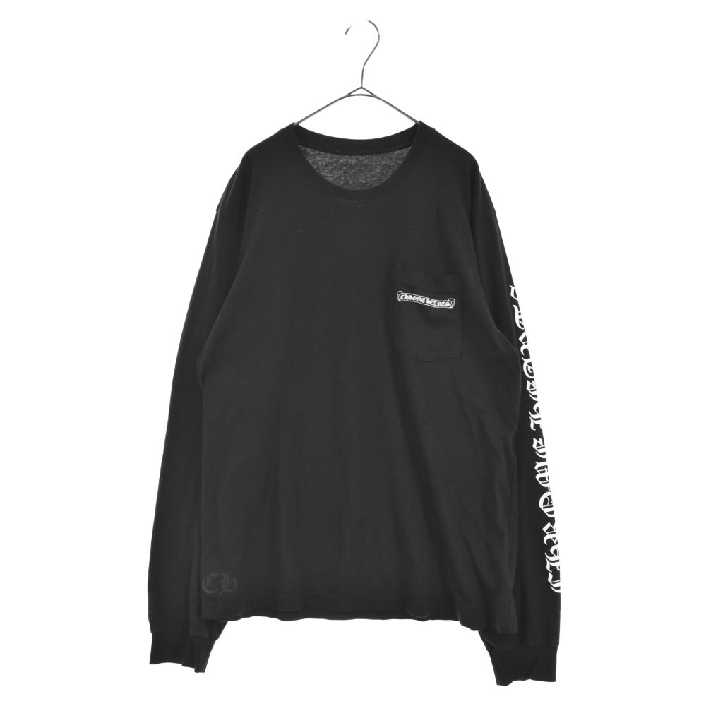 CHROME HEARTS (クロムハーツ) Back Scroll L/S Tee Fuck You バック ...