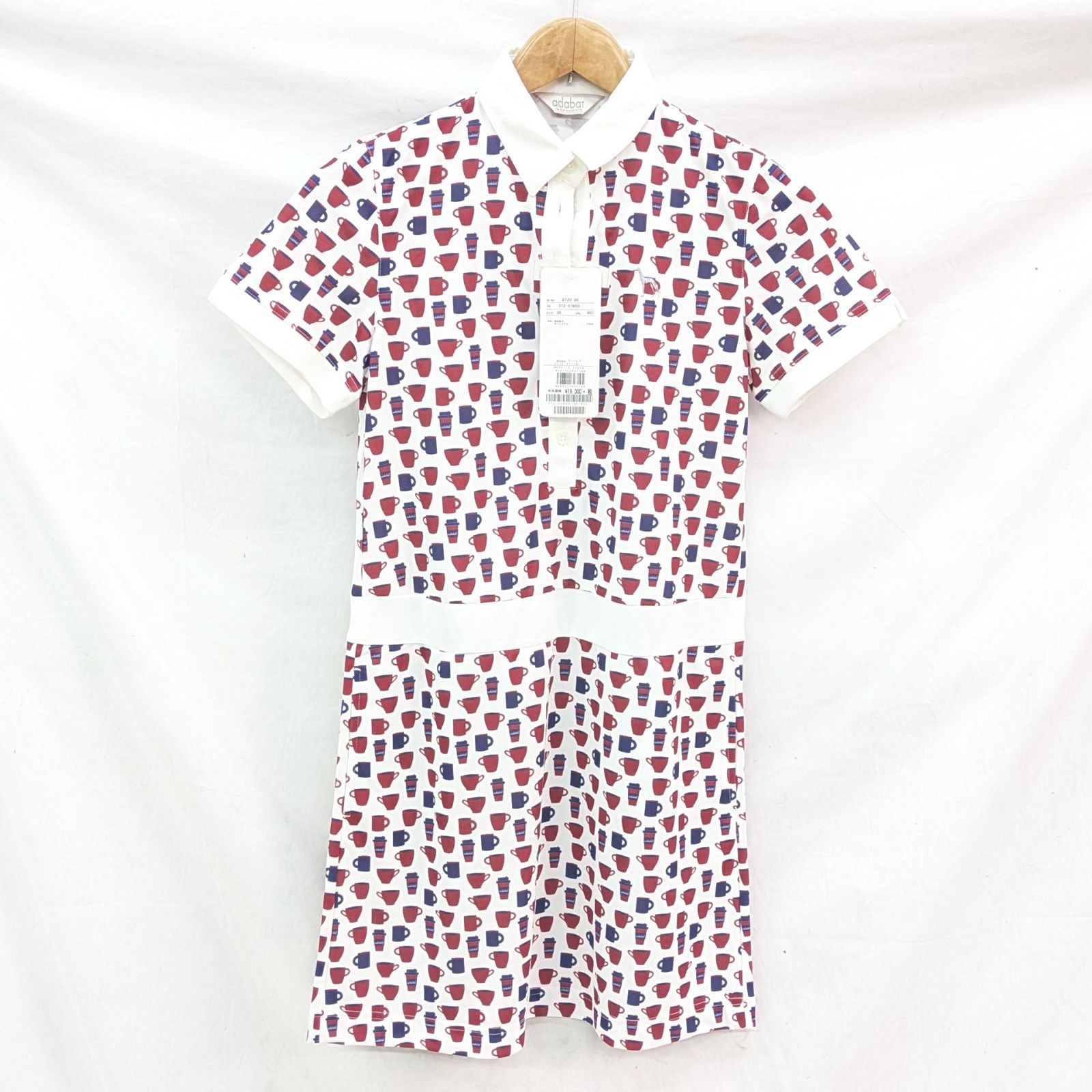 未使用タグ付き アダバット ワンピース 赤 ゴルフウェア 未使用タグ付き アダバット ワンピース 赤 ゴルフウェア 【公式通販】