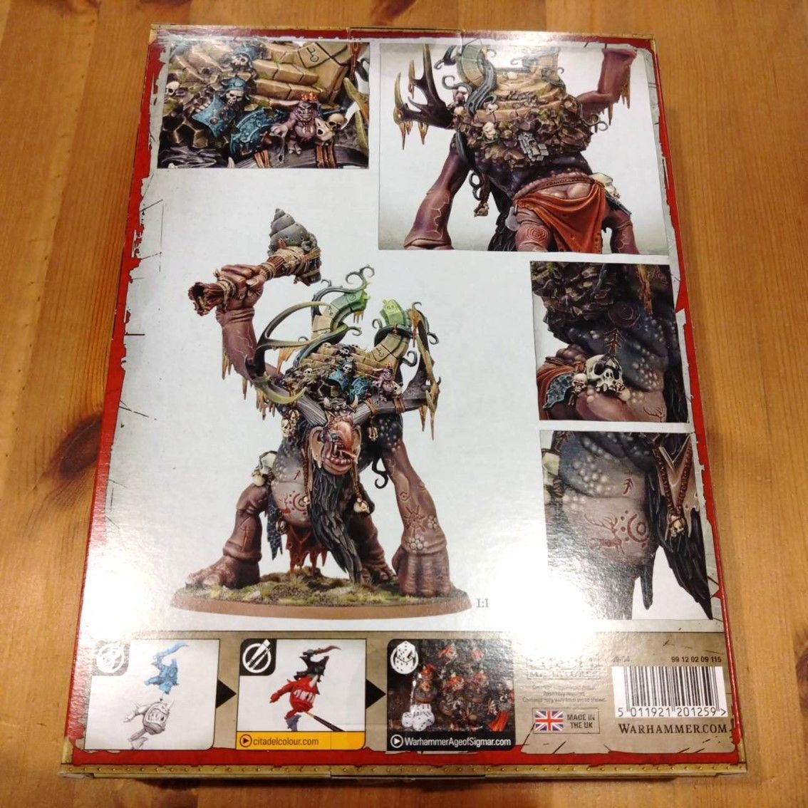 グルームスパイト・ギット トロゴスの王トラグ TRUGG THE TROGGOTH