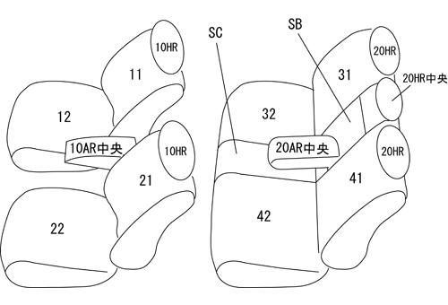 Clazzio クラッツィオ シートカバー ストリームステッチ CX-5 KEEFW KEEAW KE2FW KE2AW KE5AW H24 2～H26 12 EZ-0725 BRIGHTFACE_UK