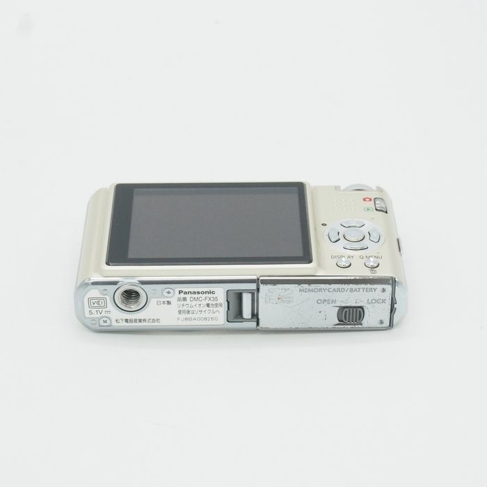 【中古】Panasonic　DMC-FX35　ホワイト Amazon | パナソニック デジタルカメラ LUMIX (ルミックス) FX35