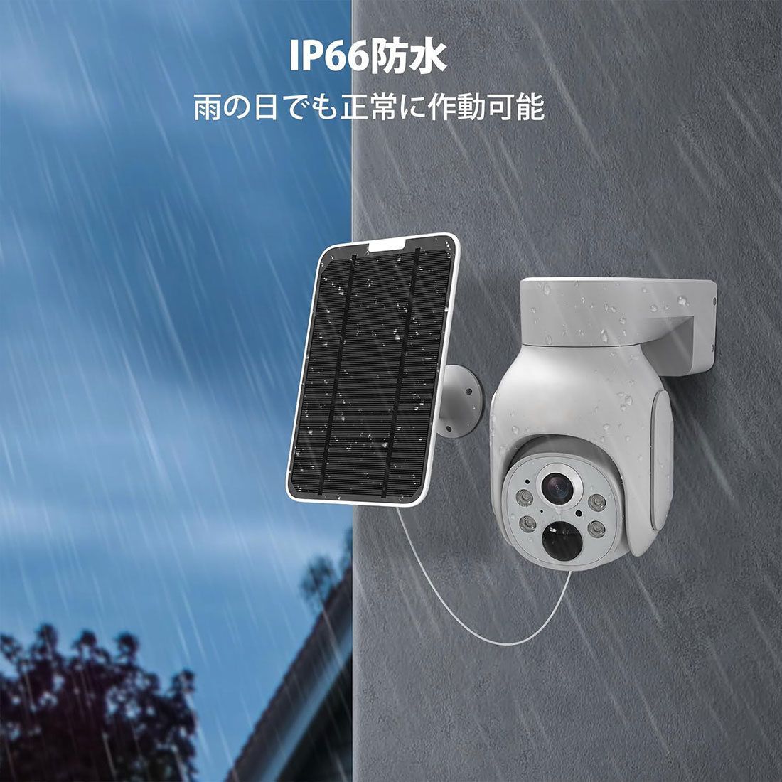 遠隔監視 防水等級IP66