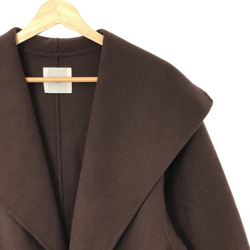 美品✨IENA LA BOUCLE ダブルフェイス オーバーサイズコート38 IENA LA BOUCLE / イエナラブークル | ダブルフェイス オーバー