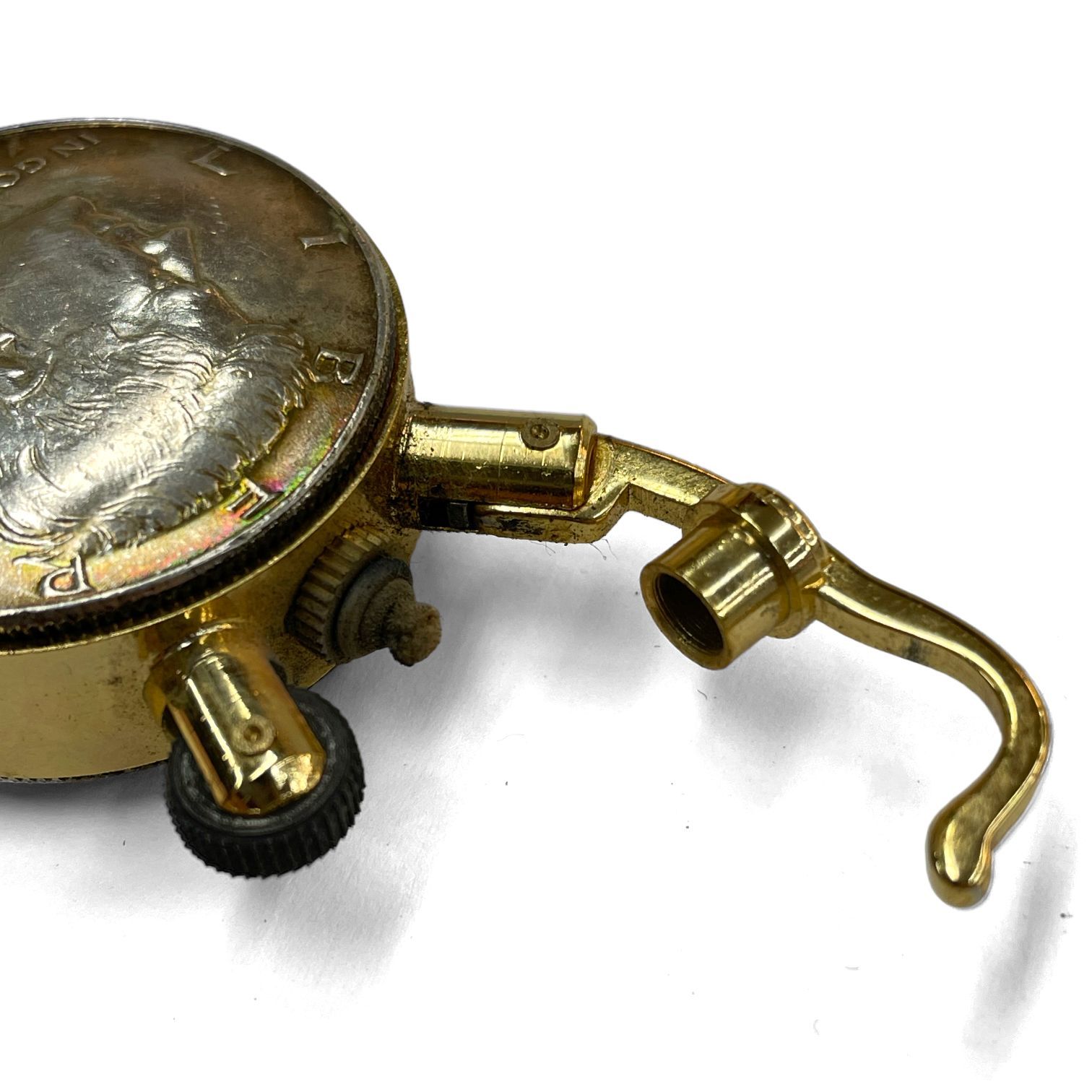 ジョン・F・ケネディ リバティーコイン型 オイルライター Yahoo!オークション -「ケネディ コイン」(ライター) (喫煙