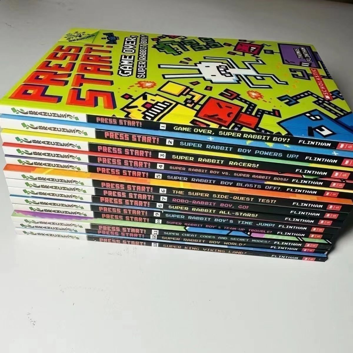 Scholastic Branches Press Start 14冊 洋書 キッズ絵本 英語