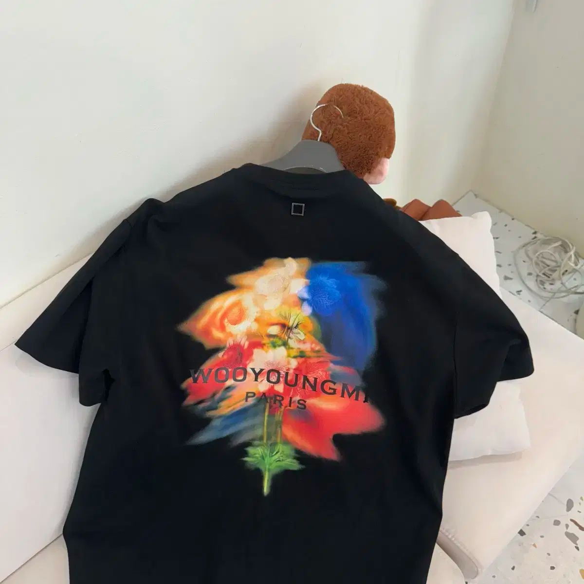 24ss 50 size WOOYOUNGMI(ウーヨンミ) 新作 揺れる フラワー