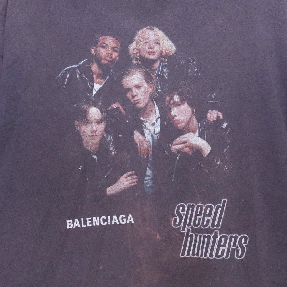 BALENCIAGA スピードハンターズ プリント Tシャツ XLサイズ ブラック