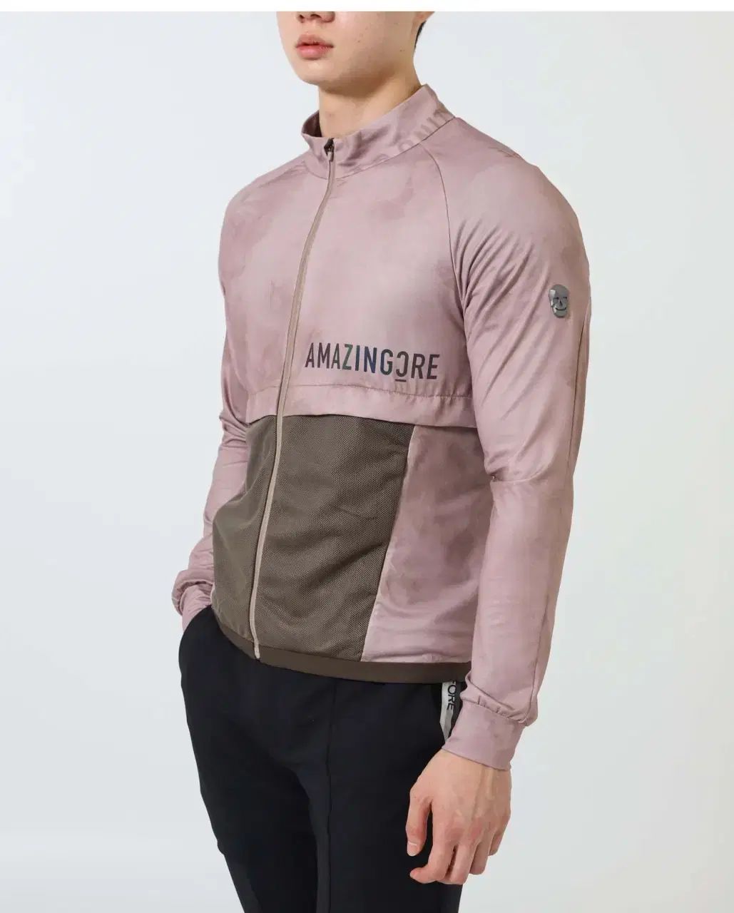 まとめ売り AMAZINGCRE アメージングクリー エアロシールド ロゴ スモッグ テックジャージ ジャケット 2COLOR