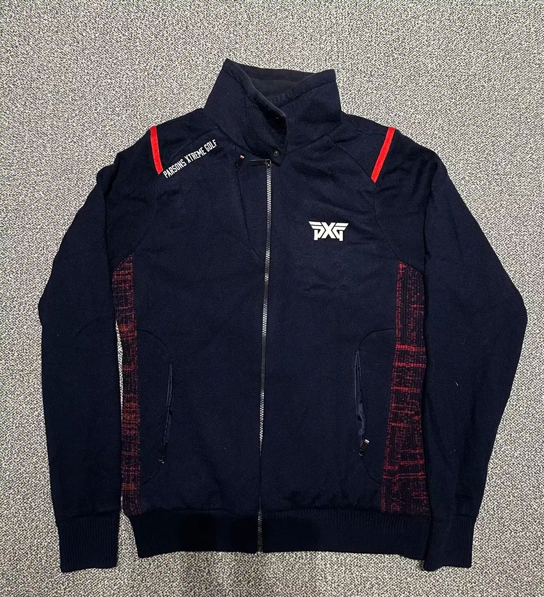 PXG ゴルフ ニットジップアップジャケット