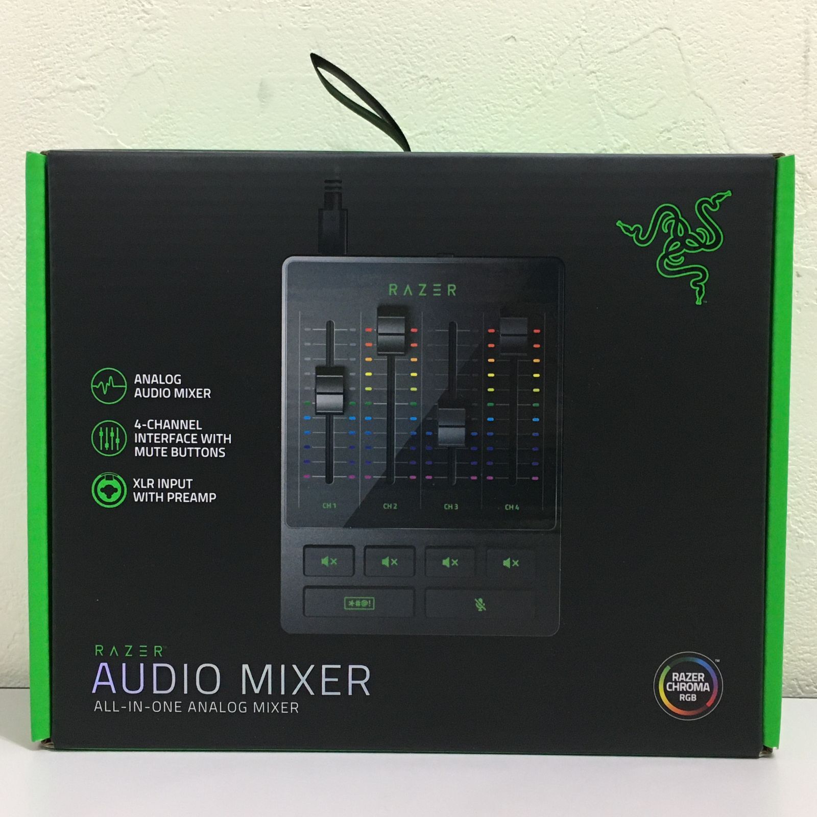 三沢店46】RAZER AUDIO MIXER レイザー オーディオミキサー 中古品