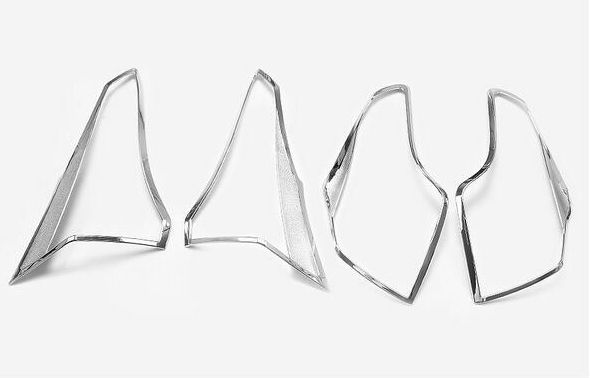 トヨタ RAV4 2016 モデル リアライトフレームデコレーションストリップ FFCRYSTALESIA_COM