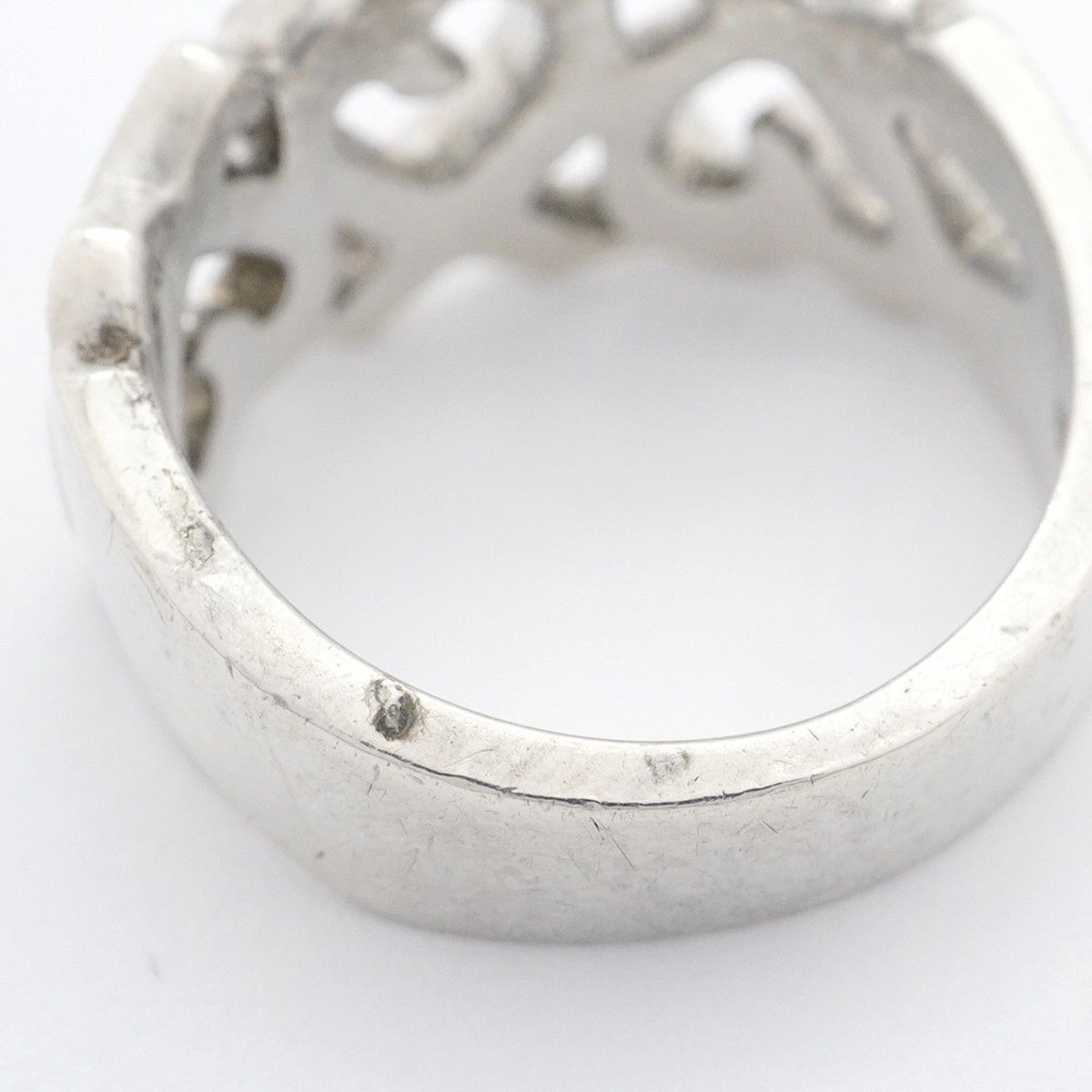 5jmb0367】ティファニー リング トリプルラビングハート シルバー925 7