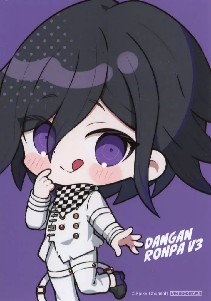 中古】キャラカード 王馬小吉 ブロマイド 「DRAW!DRAW!×くじ