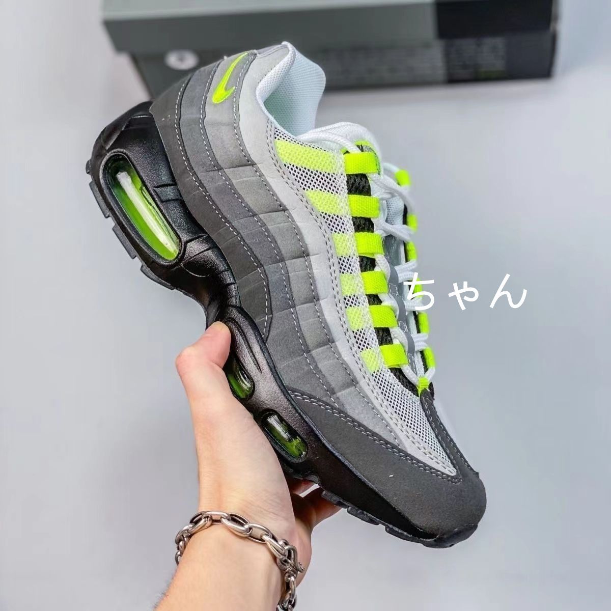 NIKE AIR MAX 95 イエローグラデ - メルカリ