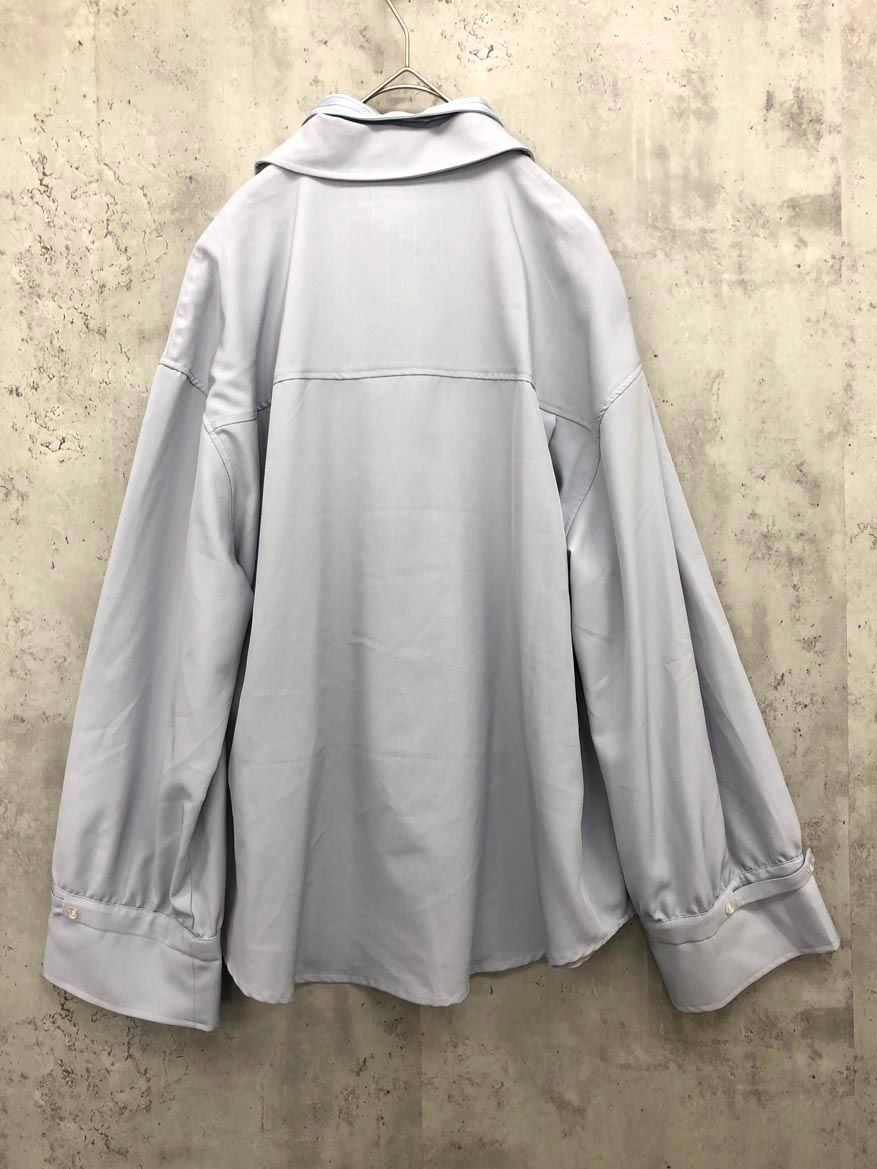 あの ALAND コラボ シャツ ストライプ ブルー あのちゃん GOODS】あの × ALAND のコラボアイテムが発売 | ANO OFFICIAL SITE