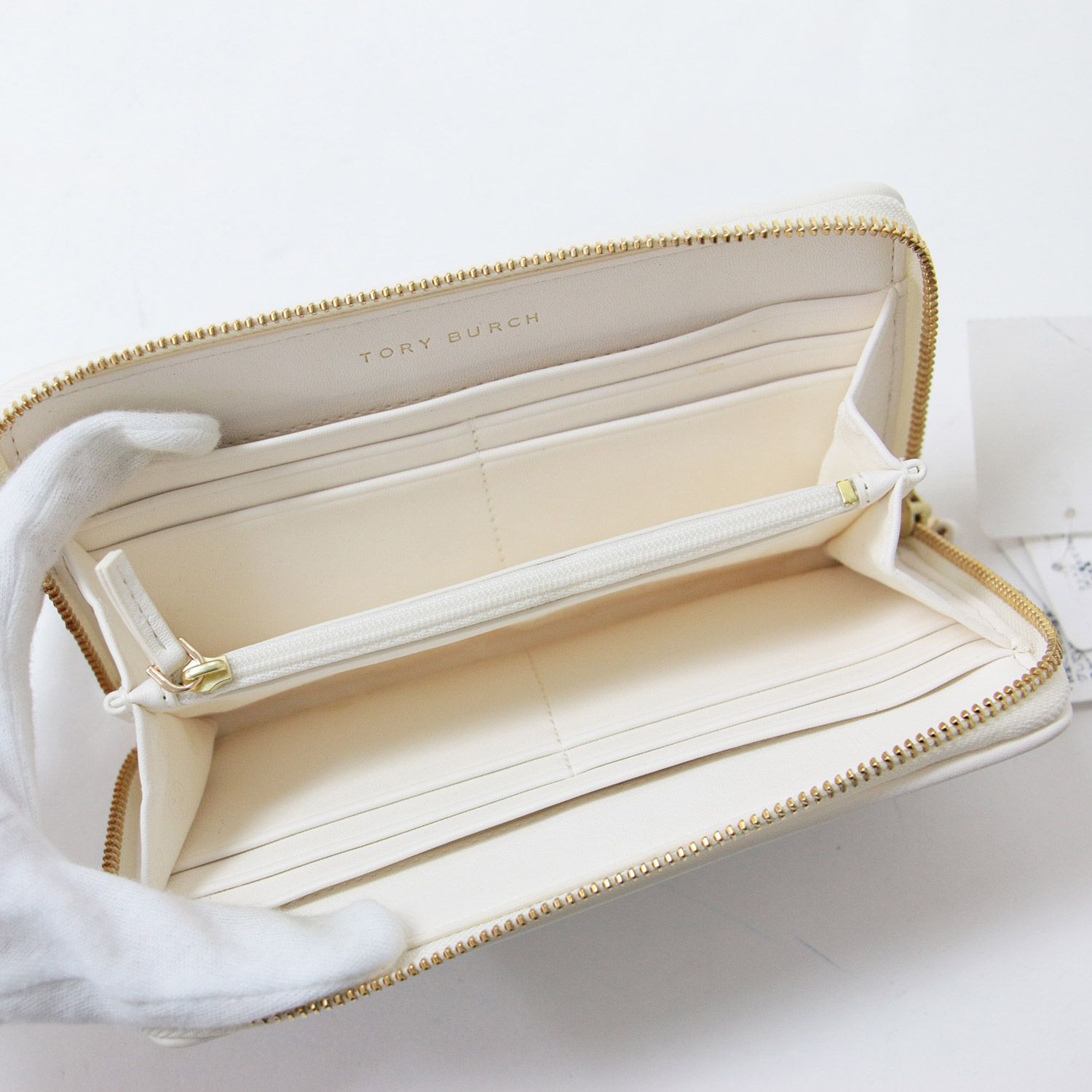 美品】TORY 転がせ BURCH(トリーバーチ)長財布